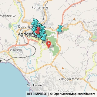 Mappa Via Pindaro, 92100 Agrigento AG, Italia (1.7125)