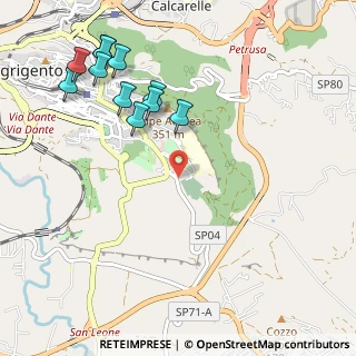 Mappa Via Pindaro, 92100 Agrigento AG, Italia (1.37727)