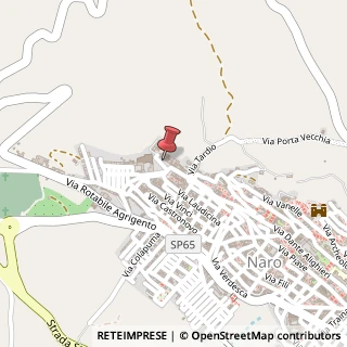 Mappa Piazza Padre Favara, 8, 92028 Naro, Agrigento (Sicilia)