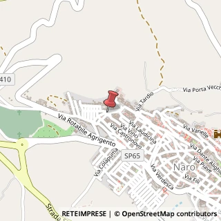 Mappa Via San Gaetano, 2, 92028 Naro, Agrigento (Sicilia)