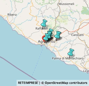 Mappa Cc Città Dei Templi, 92100 Agrigento AG, Italia (6.47545)
