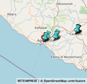 Mappa Cc Città Dei Templi, 92100 Agrigento AG, Italia (14.60278)