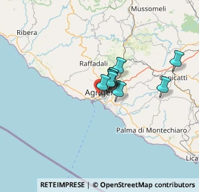 Mappa Cc Città Dei Templi, 92100 Agrigento AG, Italia (13.96583)