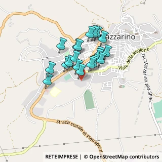 Mappa Via Luigi Pirandello, 93013 Mazzarino CL, Italia (0.381)