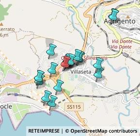 Mappa Via Piazza Madonna della Catena, 92100 Agrigento AG, Italia (0.793)