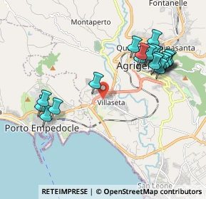 Mappa Via Piazza Madonna della Catena, 92100 Agrigento AG, Italia (2.42)