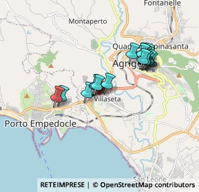 Mappa Via Piazza Madonna della Catena, 92100 Agrigento AG, Italia (1.642)