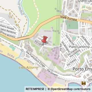 Mappa Traversa i eolo 2/d, 92014 Porto Empedocle, Agrigento (Sicilia)