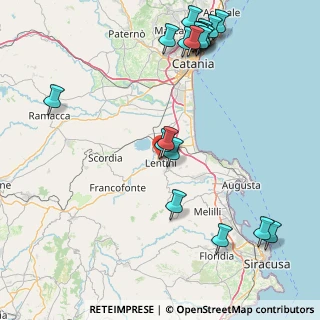 Mappa Via Patti, 96016 Lentini SR, Italia (23.591)