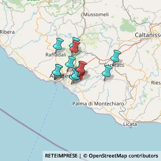 Mappa Contrada Priolo, 92026 Favara AG, Italia (9.73)