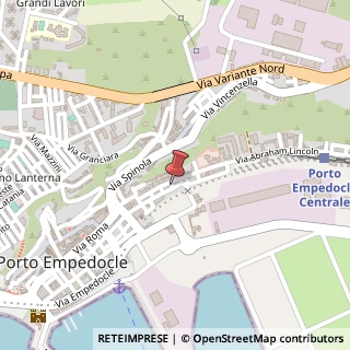 Mappa Via Cristoforo Colombo, 74, 92014 Porto Empedocle, Agrigento (Sicilia)