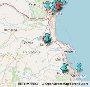 Mappa Via Gaeta, 96016 Lentini SR, Italia (20.9015)
