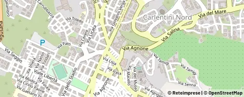 Mappa Lentini