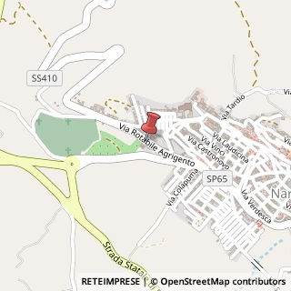 Mappa Via Rotabile Agrigento,  156, 92028 Naro, Agrigento (Sicilia)