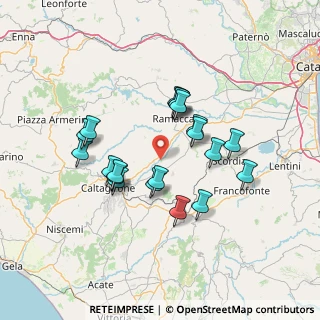 Mappa Unnamed Road, 95044 Mineo CT, Italia (13.8335)