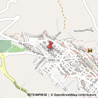 Mappa Via Castronovo, 35, 92028 Naro AG, Italia, 92028 Naro, Agrigento (Sicilia)