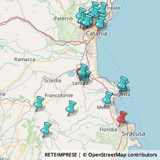 Mappa Via Giuseppe Di Mari, 96016 Lentini SR, Italia (21.995)