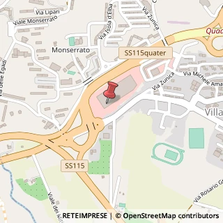 Mappa Via Fosse Ardeatine, 14, 92100 Agrigento, Agrigento (Sicilia)