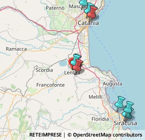 Mappa Via Francesco Cilea, 96016 Lentini SR, Italia (20.60083)