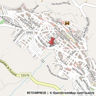 Mappa Vicolo Sagone, 21, 92028 Naro, Agrigento (Sicilia)