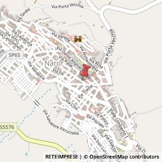 Mappa Via Vittorio Emanuele, 68, 92028 Naro, Agrigento (Sicilia)