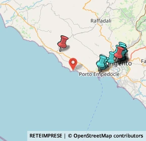 Mappa Spiaggia, 92010 Realmonte AG, Italia (9.42)