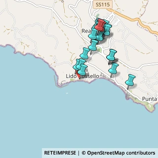 Mappa Spiaggia, 92010 Realmonte AG, Italia (1.13929)