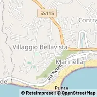 Kaart Porto Empedocle