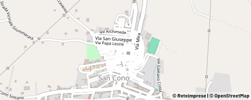 Mappa San Cono