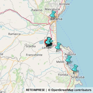Mappa Via Cerere, 96016 Lentini SR, Italia (8.32091)