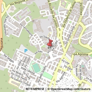 Mappa Via Cerere, 6, 96016 Lentini, Siracusa (Sicilia)
