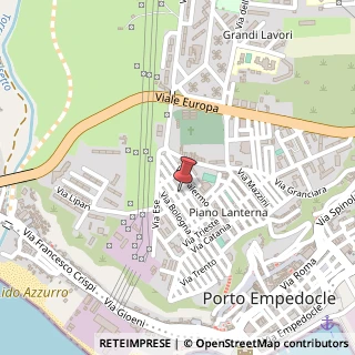 Mappa Via Alassio, 17, 92014 Porto Empedocle, Agrigento (Sicilia)