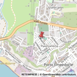 Mappa Via Alassio, n 17, 92014 Porto Empedocle, Agrigento (Sicilia)