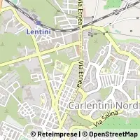 Kaart Lentini