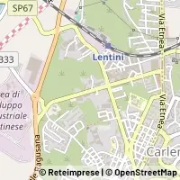 Kaart Lentini
