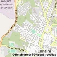 Map Lentini