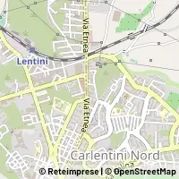 地図 Lentini