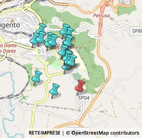 Mappa Via Platone, 92100 Agrigento AG, Italia (0.7225)