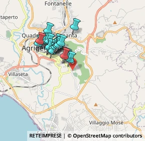 Mappa Via Platone, 92100 Agrigento AG, Italia (1.67)