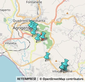 Mappa Via Platone, 92100 Agrigento AG, Italia (2.16)