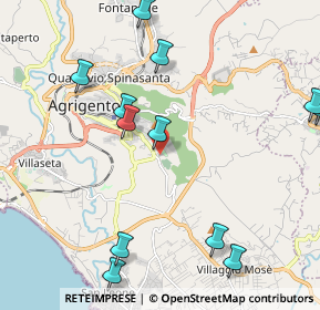 Mappa Via Platone, 92100 Agrigento AG, Italia (2.85083)