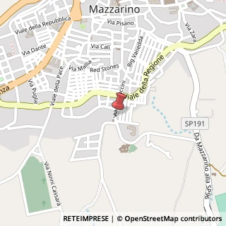 Mappa Via Cappuccini, 196, 93013 Mazzarino, Caltanissetta (Sicilia)