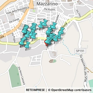 Mappa Via Cappuccini, 93013 Mazzarino CL, Italia (0.20357)