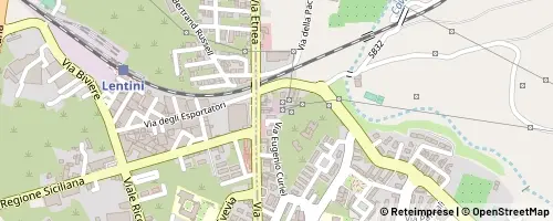 Mappa Lentini