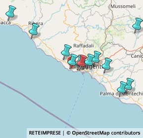 Mappa Via Pier Santi Mattarella, 92010 Realmonte AG, Italia (16.99833)