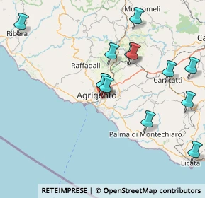 Mappa Realmonte, 92100 Agrigento AG, Italia (18.75308)