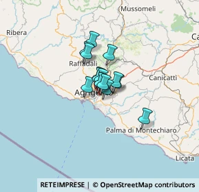 Mappa Realmonte, 92100 Agrigento AG, Italia (6.51933)