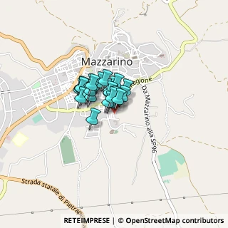 Mappa Via Goffredo Mameli, 93013 Mazzarino CL, Italia (0.24231)