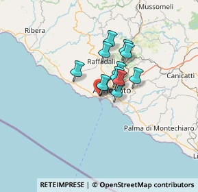 Mappa 92014 Porto Empedocle AG, Italia (8.745)