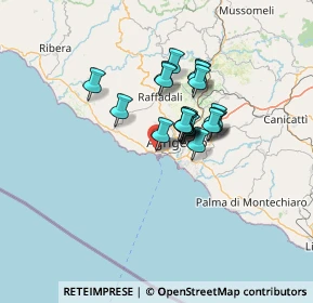 Mappa 92014 Porto Empedocle AG, Italia (10.2715)